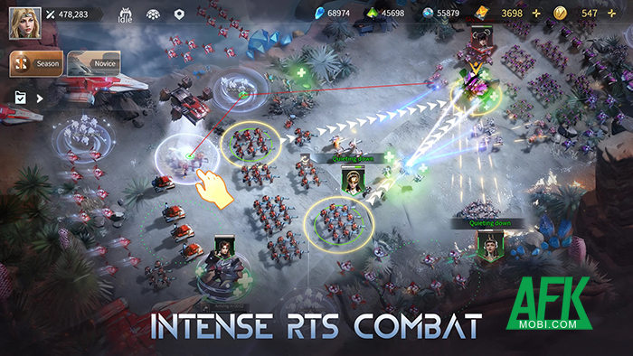 Gầy dựng khu căn cứ trên một hành tinh xa lạ trong game mô phỏng chiến thuật Xeno Warpath 3 Gầy dựng khu căn cứ trên một hành tinh xa lạ trong game mô phỏng chiến thuật Xeno Warpath 3