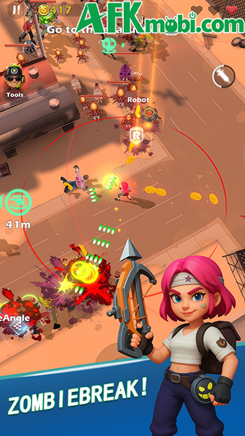 Điều khiển một nữ nhân vật càn quét bọn thây ma trong game Zombie WarFront Exodus 3 Điều khiển một nữ nhân vật càn quét bọn thây ma trong game Zombie WarFront Exodus 3