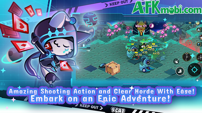 Cùng các đặc vụ lông xù cứu lấy thiên hà trong game 9Cat Saga: Strike Team 0