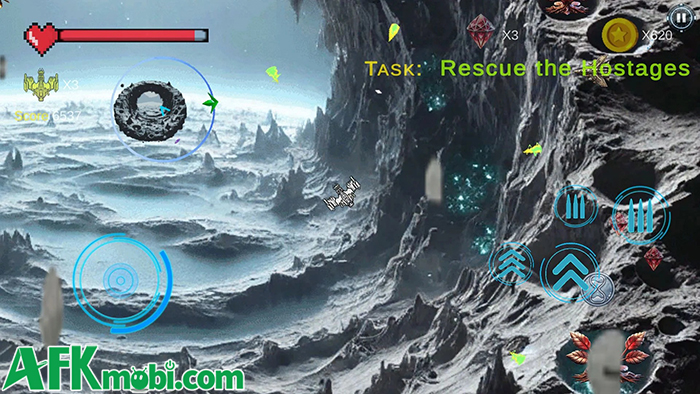 Điều khiển phi thuyền vũ trụ chiến đấu trong game hành động Astro Busters 3 Điều khiển phi thuyền vũ trụ chiến đấu trong game hành động Astro Busters 3