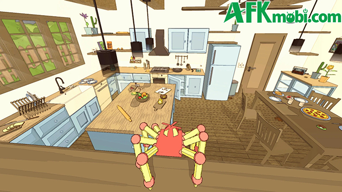 Điều khiển chú nhện nhỏ dọn dẹp ngôi nhà to lớn trong game A Webbing Journey 0