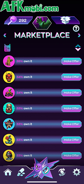 Thể hiện kỹ năng đập nắp trong những trận đấu trực tuyến tại game Caps Slam 3