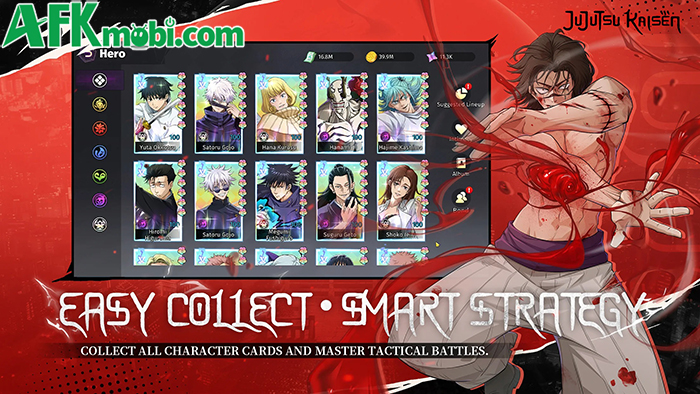 Cursebound: Black Domain game đấu tướng phong cách loạn chiến lấy chủ đề Jujutsu Kaisen 0