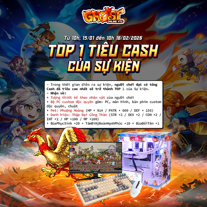 Sau gần 20 năm Ghost Online PC đã chính thức quay lại, cộng đồng sẵn sàng viết tiếp huyền thoại 3