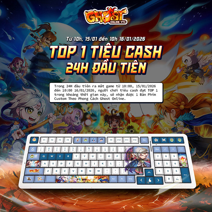 Sau gần 20 năm Ghost Online PC đã chính thức quay lại, cộng đồng sẵn sàng viết tiếp huyền thoại 5