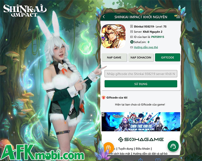 Tổng hợp gift code game Shinkai Impact: Khởi Nguyên mới nhất trong tháng 0 Tổng hợp gift code game Shinkai Impact: Khởi Nguyên mới nhất trong tháng 0