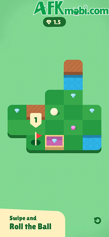 Golf Piko game giải đố điều khiển quả bóng gôn thu thập kim cương rồi vào lỗ 0 Golf Piko game giải đố điều khiển quả bóng gôn thu thập kim cương rồi vào lỗ 0