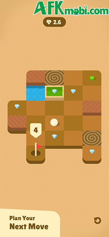 Golf Piko game giải đố điều khiển quả bóng gôn thu thập kim cương rồi vào lỗ 2 Golf Piko game giải đố điều khiển quả bóng gôn thu thập kim cương rồi vào lỗ 2