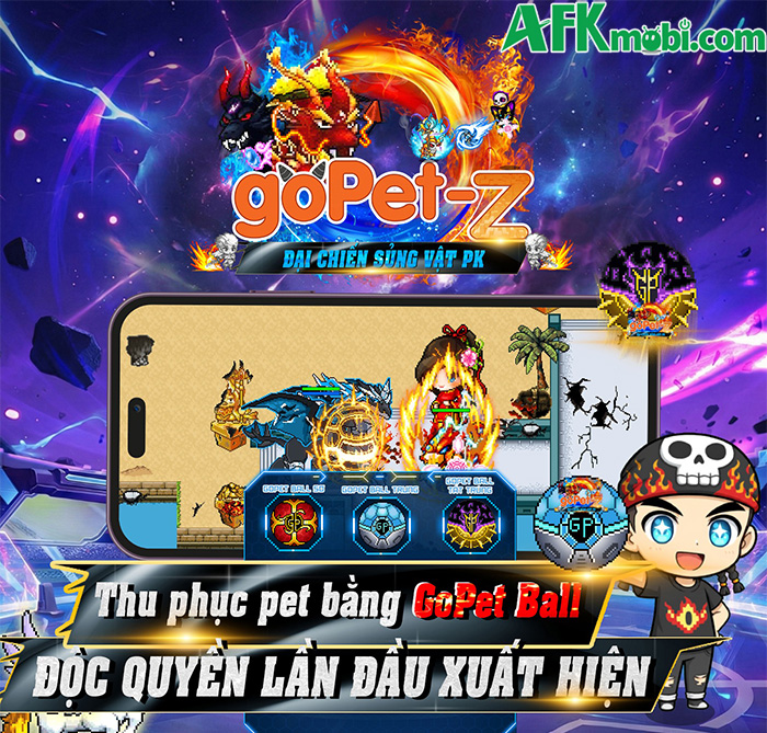 goPet cổ điển quay trở lại với bản lột xác toàn diện mang tên GoPet Z - Đại Chiến Sủng Vật 1 goPet cổ điển quay trở lại với bản lột xác toàn diện mang tên GoPet Z - Đại Chiến Sủng Vật 1