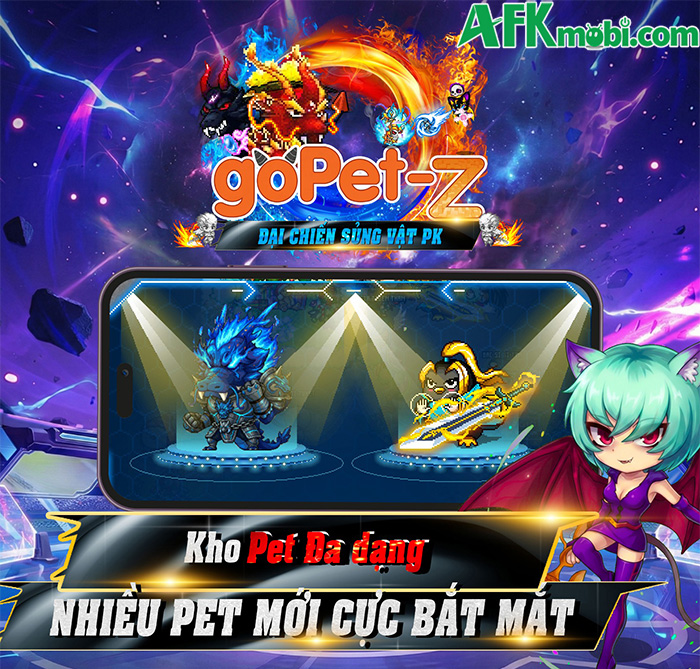 goPet cổ điển quay trở lại với bản lột xác toàn diện mang tên GoPet Z - Đại Chiến Sủng Vật 3 goPet cổ điển quay trở lại với bản lột xác toàn diện mang tên GoPet Z - Đại Chiến Sủng Vật 3