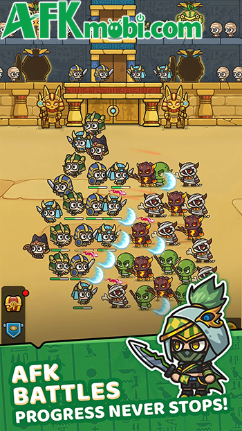 Idle Mummy Battles cho bạn chống lại các đợt quái vật một cách đơn giản 1 Idle Mummy Battles cho bạn chống lại các đợt quái vật một cách đơn giản 1