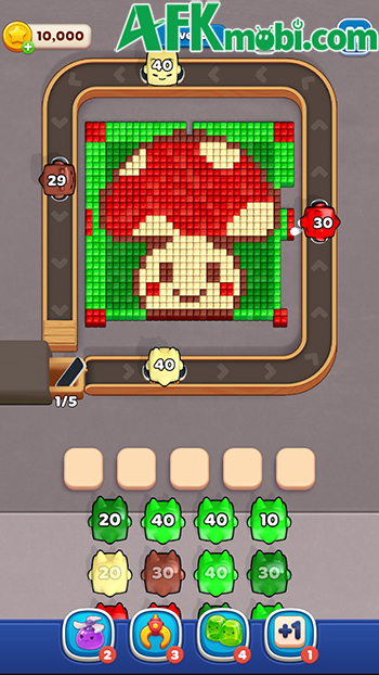 Sử dụng những con quái thạch để giải đố trong Jelly Busters: Puzzle Game 3 Sử dụng những con quái thạch để giải đố trong Jelly Busters: Puzzle Game 3