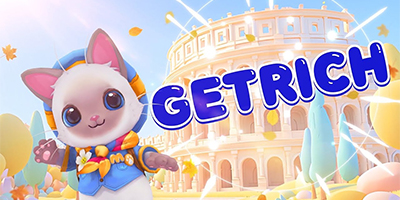 Kiếm tiền xây dựng các công trình thông qua việc tung xúc xắc với game LINE GetRich GO