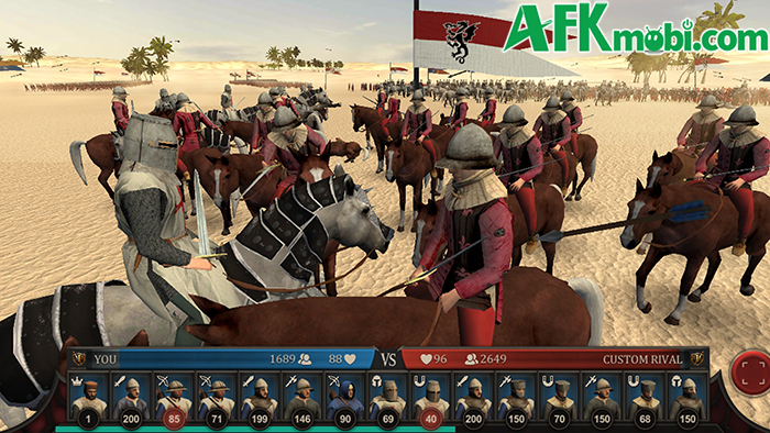 Trực tuyến chỉ huy trong những trận chiến thời Trung Cổ tại game Medieval Battles Online 2 Trực tuyến chỉ huy trong những trận chiến thời Trung Cổ tại game Medieval Battles Online 2