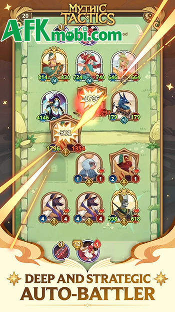 Mythic Tactics: Battleground game chiến thuật đấu bài tự động với yếu tố PvP bất đồng bộ 0 Mythic Tactics: Battleground game chiến thuật đấu bài tự động với yếu tố PvP bất đồng bộ 0