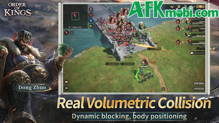 Cạnh tranh trong một thế giới Tam Quộc rộng lớn tại game mô phỏng chiến thuật Order of Kings 3 Cạnh tranh trong một thế giới Tam Quộc rộng lớn tại game mô phỏng chiến thuật Order of Kings 3