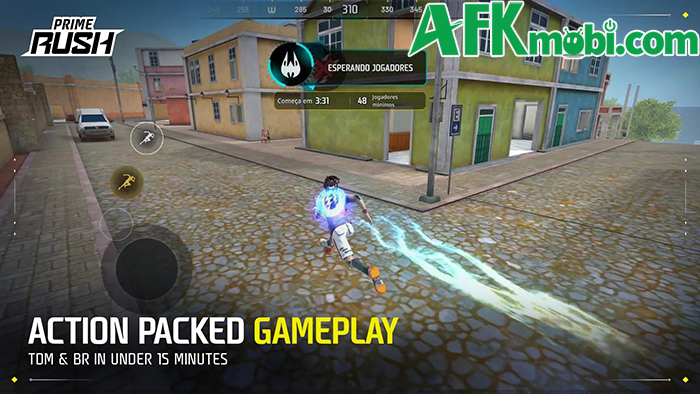 Prime Rush game hành động bắn súng battle royale với cơ chế 