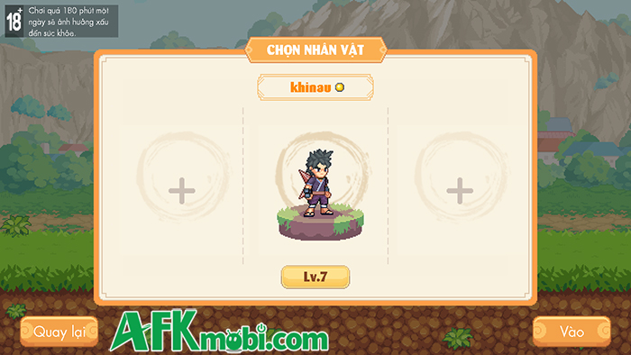 Cuộc Chiến Nhẫn Giả cho game thủ sống lại trải nghiệm của MMORPG 2D cổ điển 0