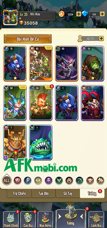 Trải nghiệm đấu tướng với bối cảnh của Dota trong game Huyền Thoại Dota 6