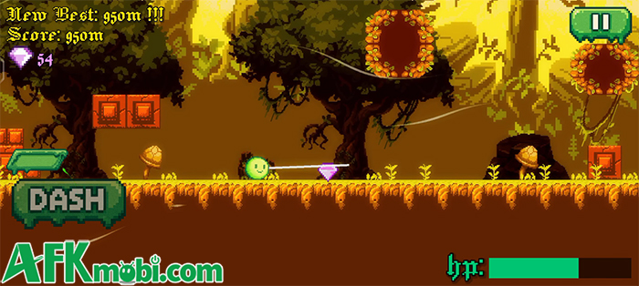 Cố gắng cho chú slime nhỏ di chuyển xa nhất có thể trong game SlimyLeap 3 Cố gắng cho chú slime nhỏ di chuyển xa nhất có thể trong game SlimyLeap 3