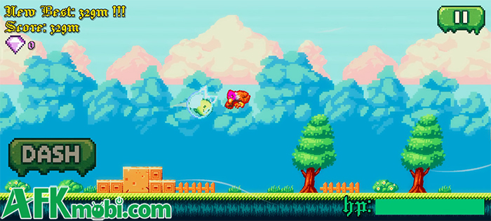 Cố gắng cho chú slime nhỏ di chuyển xa nhất có thể trong game SlimyLeap 5 Cố gắng cho chú slime nhỏ di chuyển xa nhất có thể trong game SlimyLeap 5