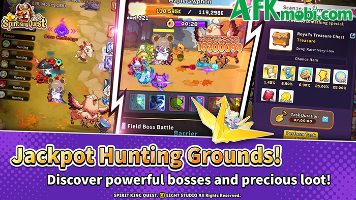 Phát triển nhân vật linh hồn sư ngộ nghĩnh của bản thân trong game Spirit King Quest 1 Phát triển nhân vật linh hồn sư ngộ nghĩnh của bản thân trong game Spirit King Quest 1