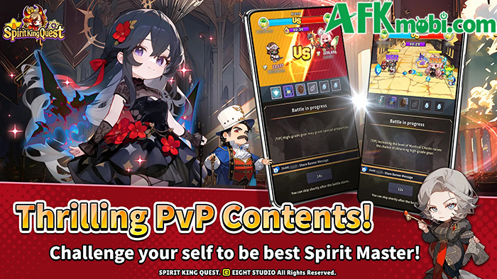 Phát triển nhân vật linh hồn sư ngộ nghĩnh của bản thân trong game Spirit King Quest 3 Phát triển nhân vật linh hồn sư ngộ nghĩnh của bản thân trong game Spirit King Quest 3