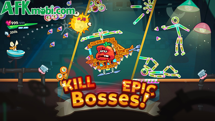 Bắn các rau củ quả, trái cây để tiêu diệt bọn cà chua trong game casual Splat! 2 2 Bắn các rau củ quả, trái cây để tiêu diệt bọn cà chua trong game casual Splat! 2 2