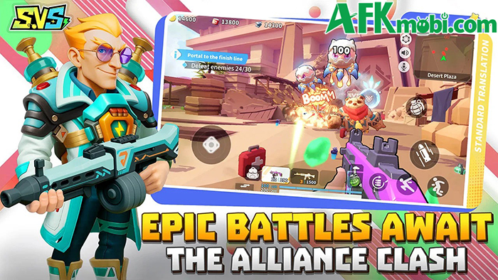 SVS game mô phỏng chiến thuật kết hợp với hành động bắn súng PvE 1 SVS game mô phỏng chiến thuật kết hợp với hành động bắn súng PvE 1