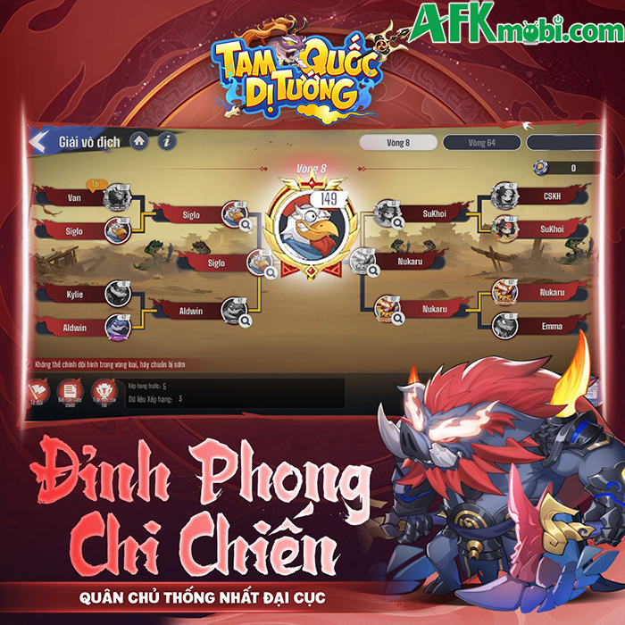 Tam Quốc Dị Tướng game đấu tướng chiến thuật cập bến thị trường Việt Nam 3