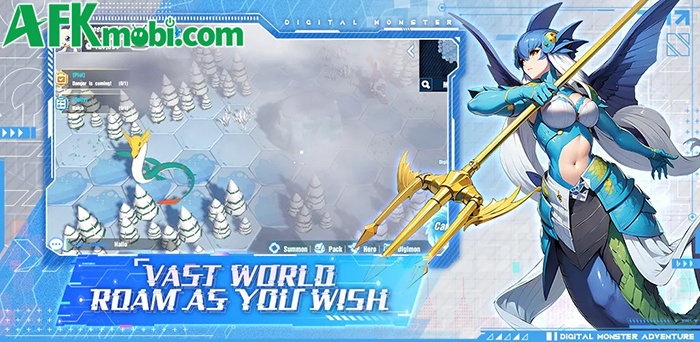 Sacred Plan: Ultra Awake game chiến thuật chiến đấu theo lượt lấy chủ đề Digimon 1