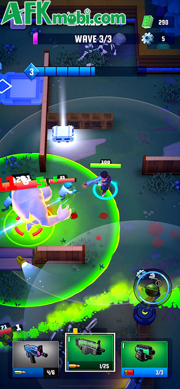 Bắt đầu những cuộc chiến sinh tồn trong thế giới hậu tận thế tại Trillionaire Thugs ZombieWorld 2