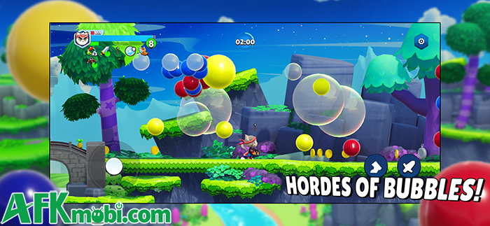 Bubble Blasters cho người chơi điều khiển nhân vật bắn nổ những quả bong bóng 2 Bubble Blasters cho người chơi điều khiển nhân vật bắn nổ những quả bong bóng 2