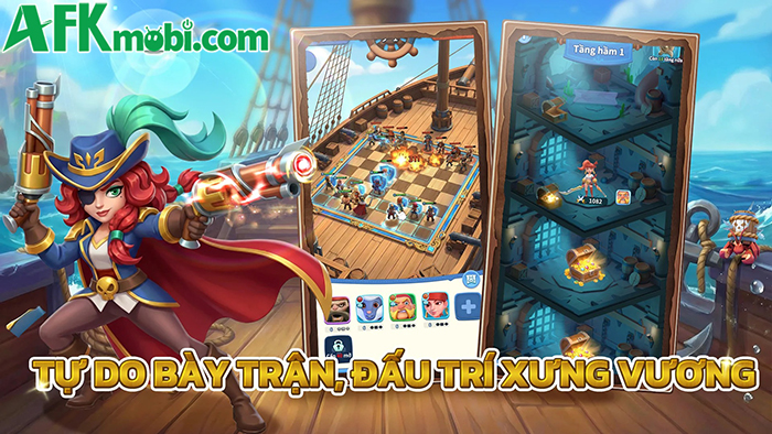 Đế Chế Hải Tặc game đấu tướng chủ đề cướp biển cập bến thị trường Việt Nam 1