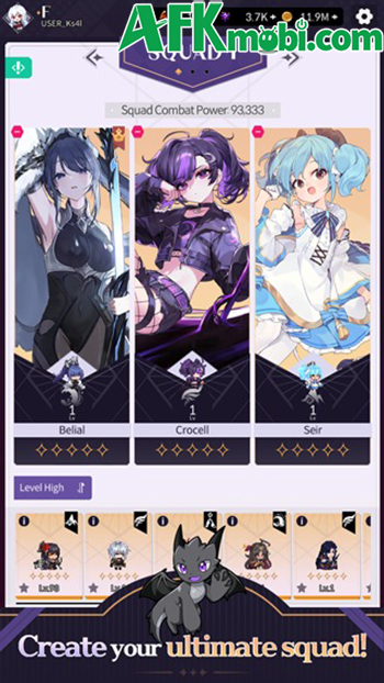 Cùng những thiếu nữ tài năng chiến đấu với bọn quái vật trong game Demonic Academy 0