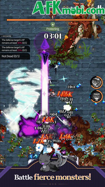 Cùng những thiếu nữ tài năng chiến đấu với bọn quái vật trong game Demonic Academy 1