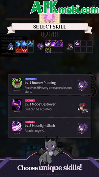 Cùng những thiếu nữ tài năng chiến đấu với bọn quái vật trong game Demonic Academy 2