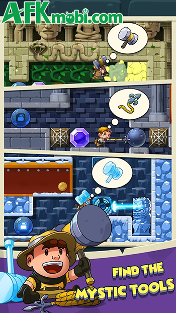 Diamond Quest: Don't Rush! làm gợi nhớ đến chính Diamond Rush trên nền tảng Java 6 Diamond Quest: Don't Rush! làm gợi nhớ đến chính Diamond Rush trên nền tảng Java 6