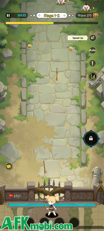 Phòng thủ trước các đợt tấn công của bọn quái vật trong game Dimensional Defense 0