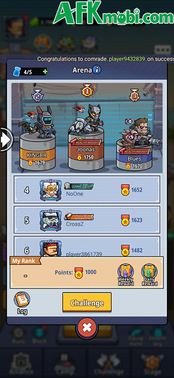 Tiêu diệt xác sống để kiếm trang bị phát triển nhân vật trong game Doomsday Survival 4