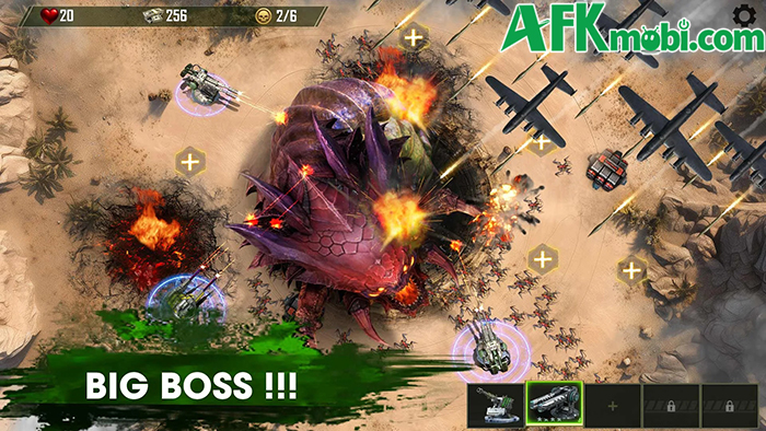 Bảo vệ Trái Đất trước sự xâm lược của quái vật ngoài hành tinh tại Epic Turret: Tower Defense 2