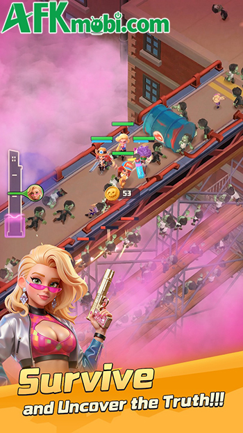 Điều khiển đội nữ anh hùng tiêu diệt bọn zombie trong game Escape from Zarkov 3