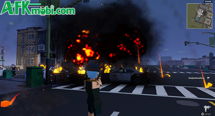 FREELIFE có thể xem là một GTA Online phiên bản đồ họa khối hộp voxel 3D 1