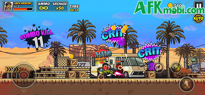 Vào vai một người lính tinh nhuệ với game hành động bắn súng cuộn cảnh Iron Frontline 0