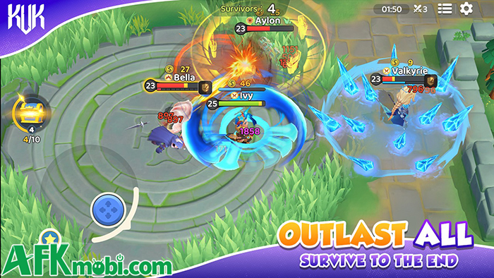 KVK: King VS King game SLG độc đáo khi có sự kết hợp của các màn chơi hành động 3