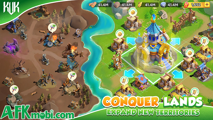 KVK: King VS King game SLG độc đáo khi có sự kết hợp của các màn chơi hành động 2