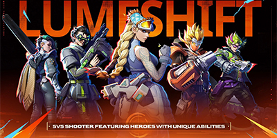 Lumeshift game MOBA 5vs5 theo phong cách bắn súng góc nhìn thứ ba độc lạ