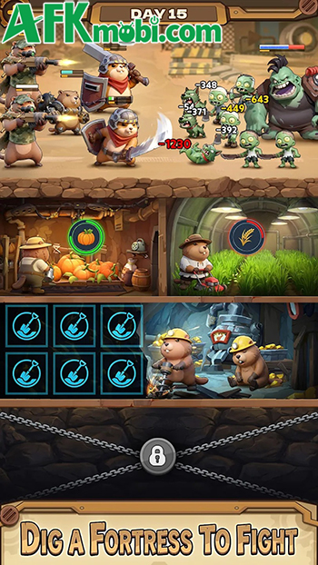 Dẫn dắt các chú sóc đất Marmot gầy dựng khu căn cứ dưới lòng đất trong Marmot Shelter 1