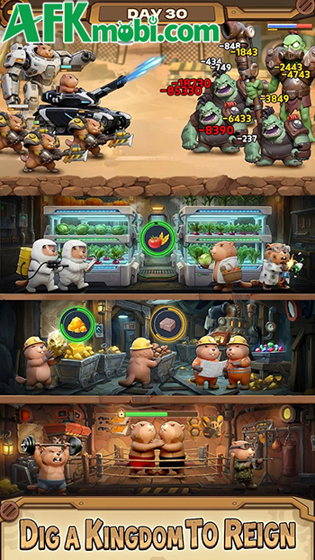 Dẫn dắt các chú sóc đất Marmot gầy dựng khu căn cứ dưới lòng đất trong Marmot Shelter 2