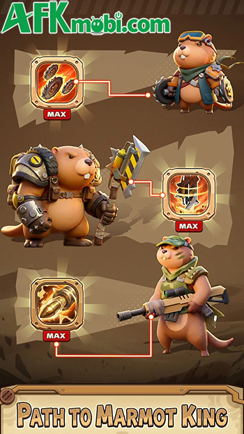 Dẫn dắt các chú sóc đất Marmot gầy dựng khu căn cứ dưới lòng đất trong Marmot Shelter 3